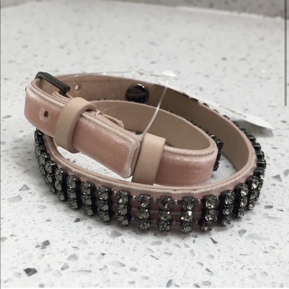 NWT Tory Burch Crystal Embellished Wrap Bracelet - Picture 4 of 7
